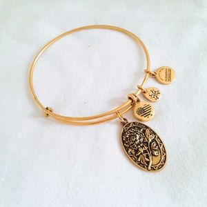 Alex And Ani Rafaelian Gold BECAUSE I LOVE YOU MOM EXPANDABLE BRACELET